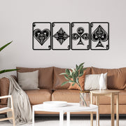 Bedbin Acessório Decorativo de Parede em Metal – Preto, 110 x 40 cm, 1,2 mm, 100% Metal