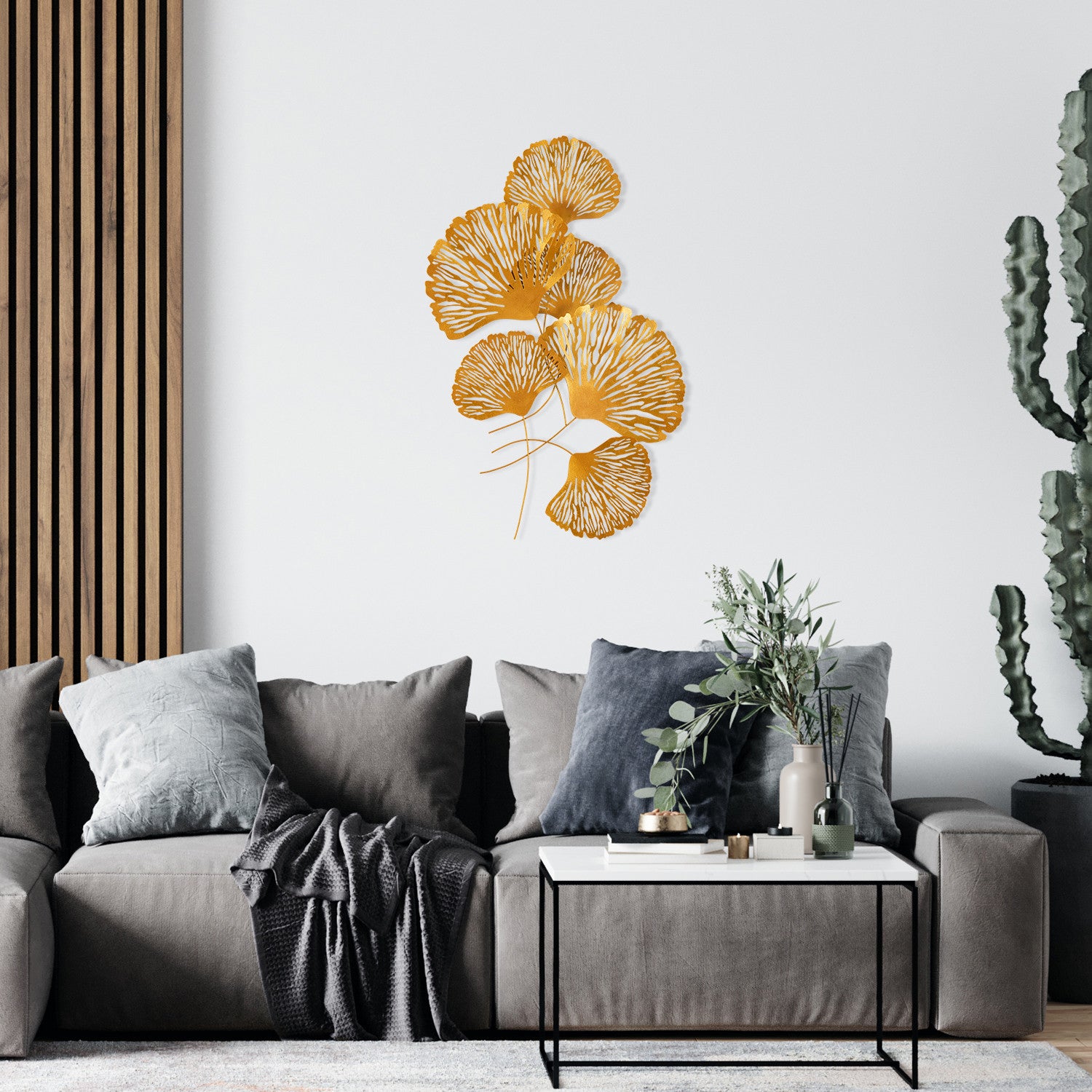 Myth CH110-2 — Acessório Decorativo de Parede em Metal Multicolor, 75x5x100 cm