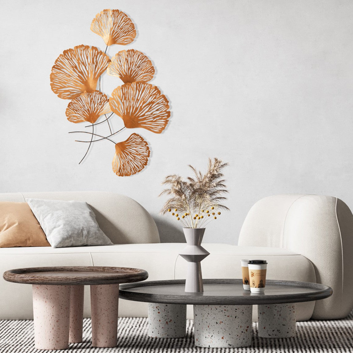 Myth CH110-3 — Acessório Decorativo de Parede em Metal Multicolorido, 100% Metal (0,8 mm), 75 x 5 x 100 cm