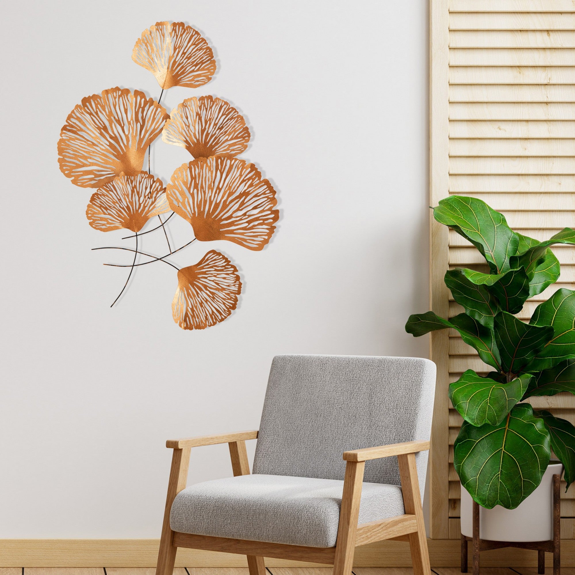 Myth CH110-3 — Acessório Decorativo de Parede em Metal Multicolorido, 100% Metal (0,8 mm), 75 x 5 x 100 cm