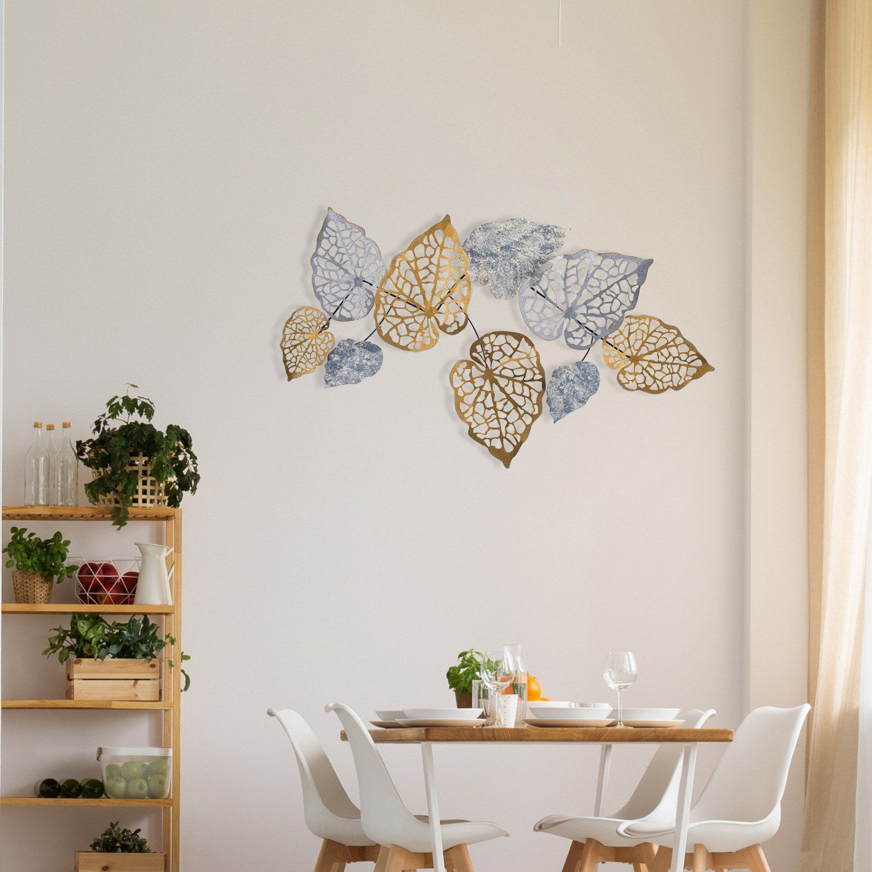 Muhayyel – Acessório Decorativo de Parede em Metal Multicolor (100% metal, 120 x 12,5 x 72 cm)