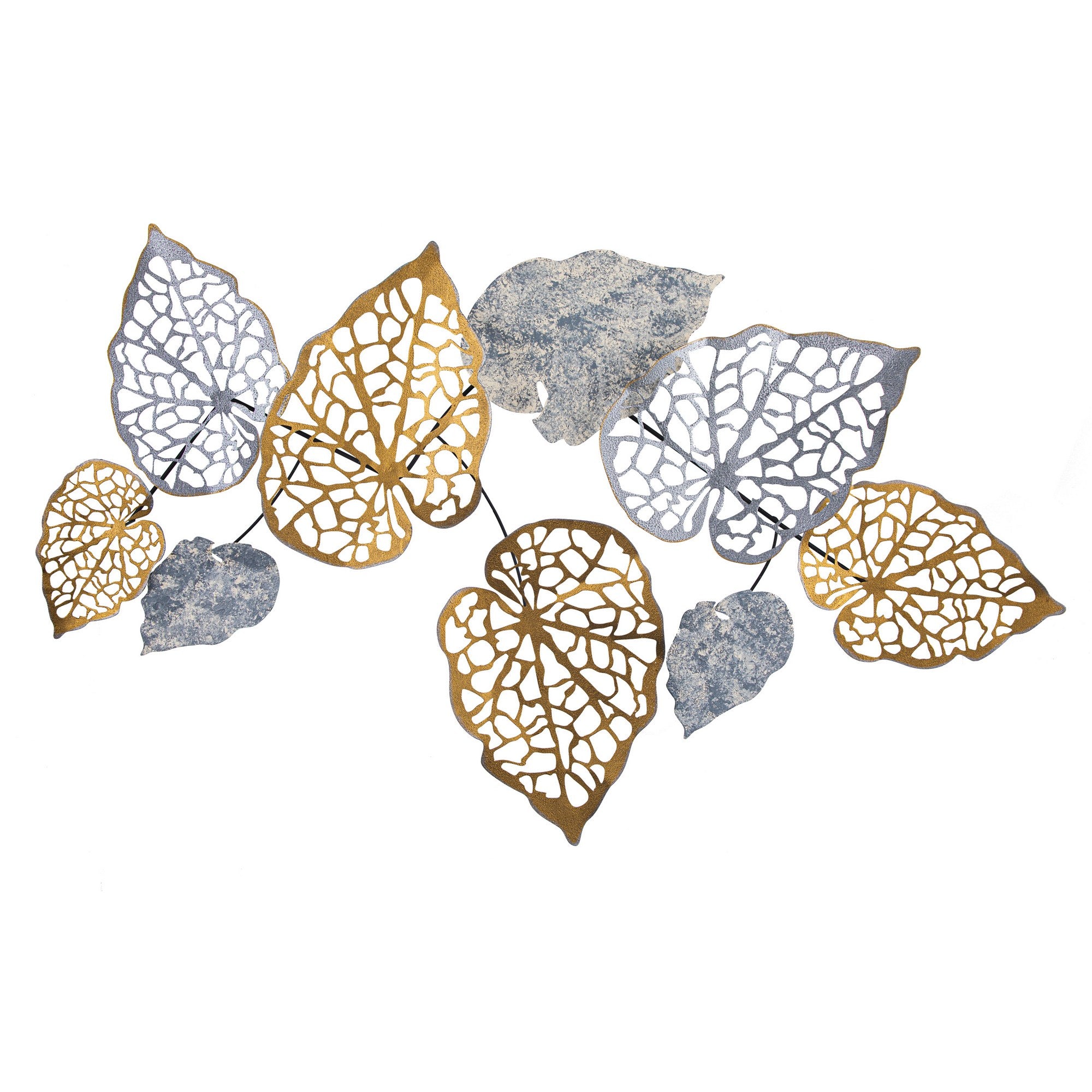 Muhayyel – Acessório Decorativo de Parede em Metal Multicolor (100% metal, 120 x 12,5 x 72 cm)