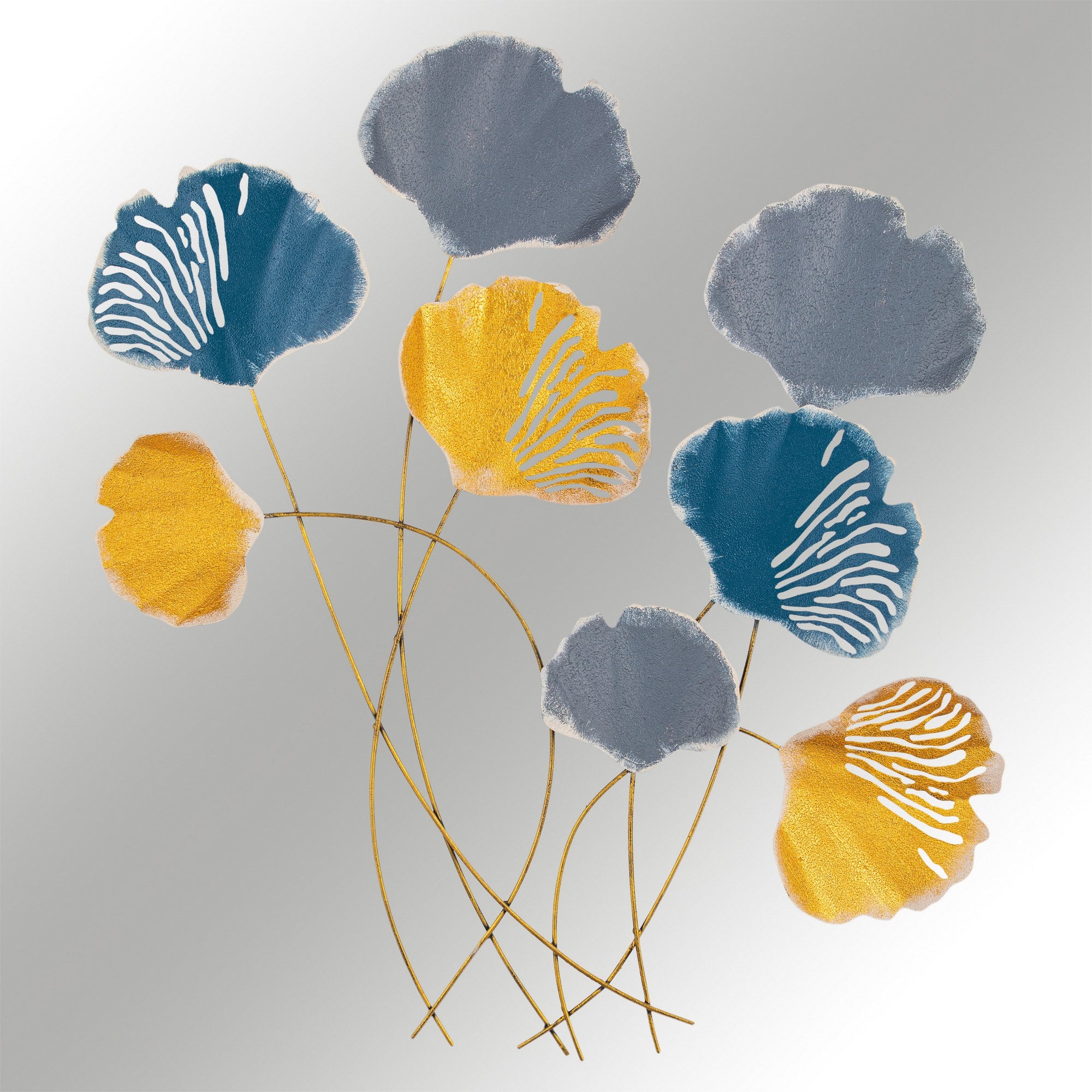 Vuzuh Acessório Decorativo de Parede em Metal Multicolorido, 76 x 5 x 70 cm, 100% metal (0,8 mm) – Ref. 279ENZ2538