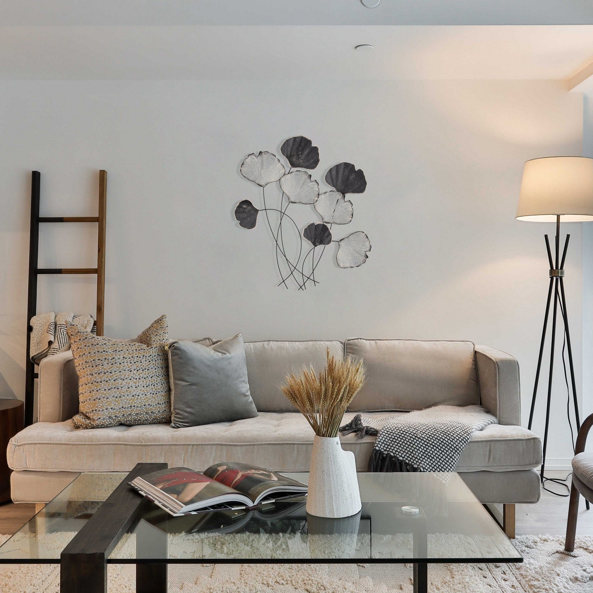 Vuzuh 2 – Acessório Decorativo de Parede em Metal 100% Multicolor, 76x5x70 cm (0,8 mm, 1,672 kg)