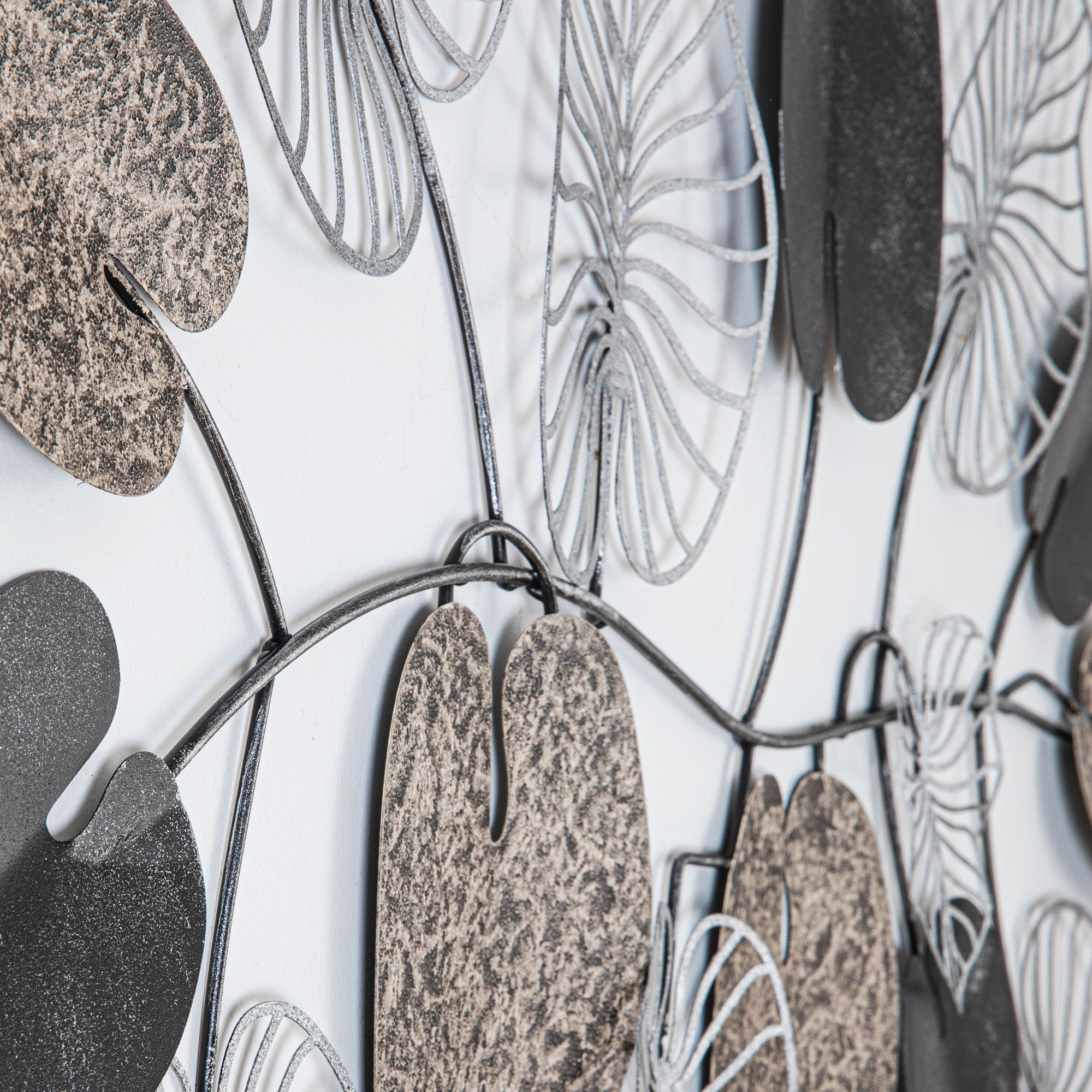 Furize 3 – Acessório Decorativo de Parede em Metal Multicor, 100% Metal, 120 x 63 cm