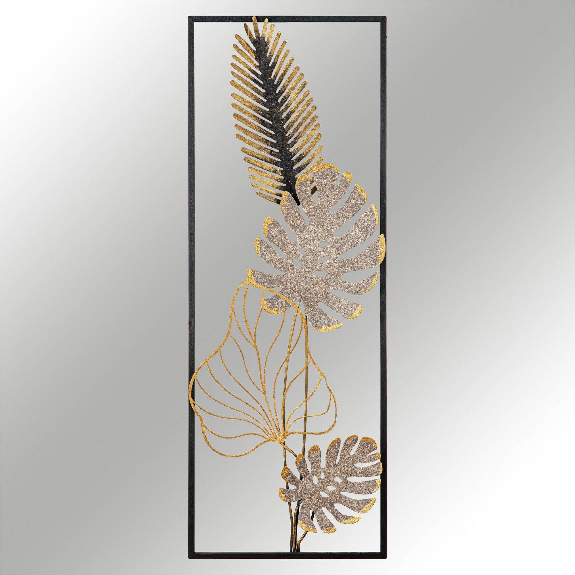 Nazo — Acessório Decorativo de Parede em Metal 100%, Multicolor, 32 x 5 x 90 cm