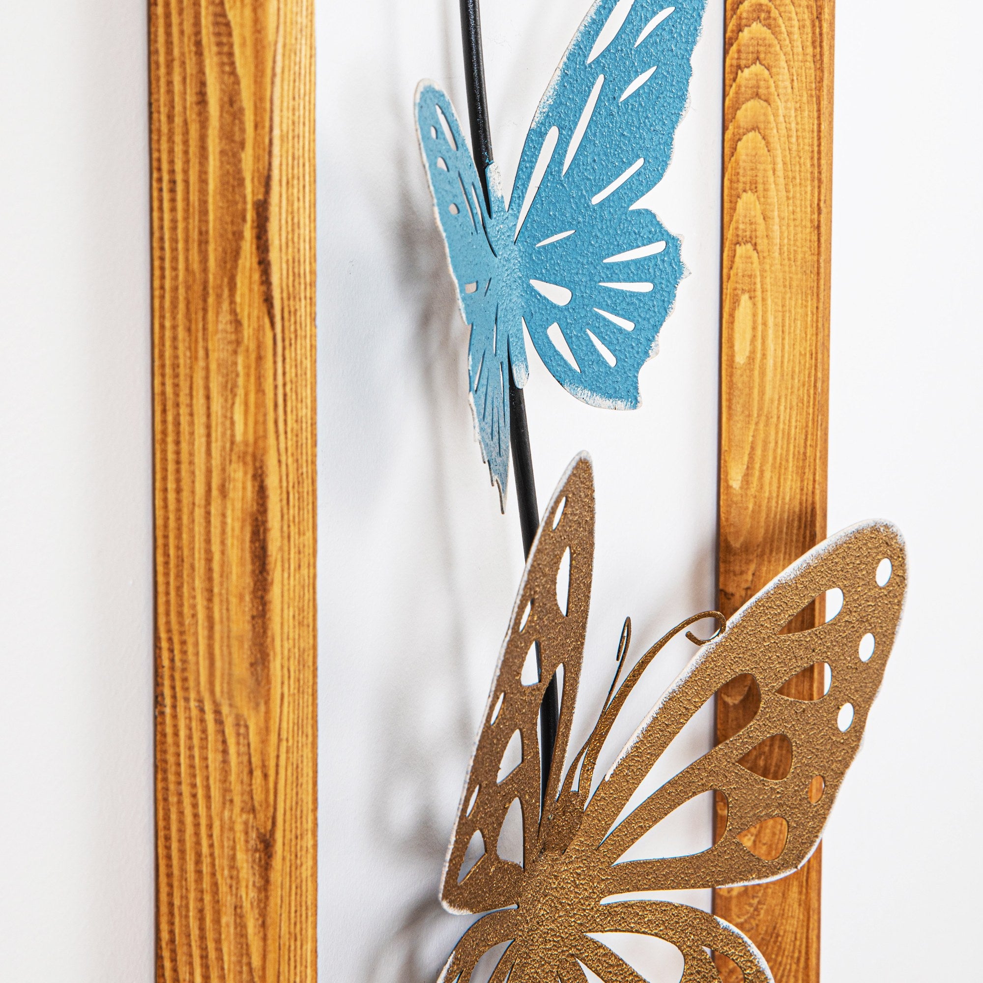 Nayino Acessório Decorativo de Parede 100% Metal Multicolor 34 x 4 x 90 cm