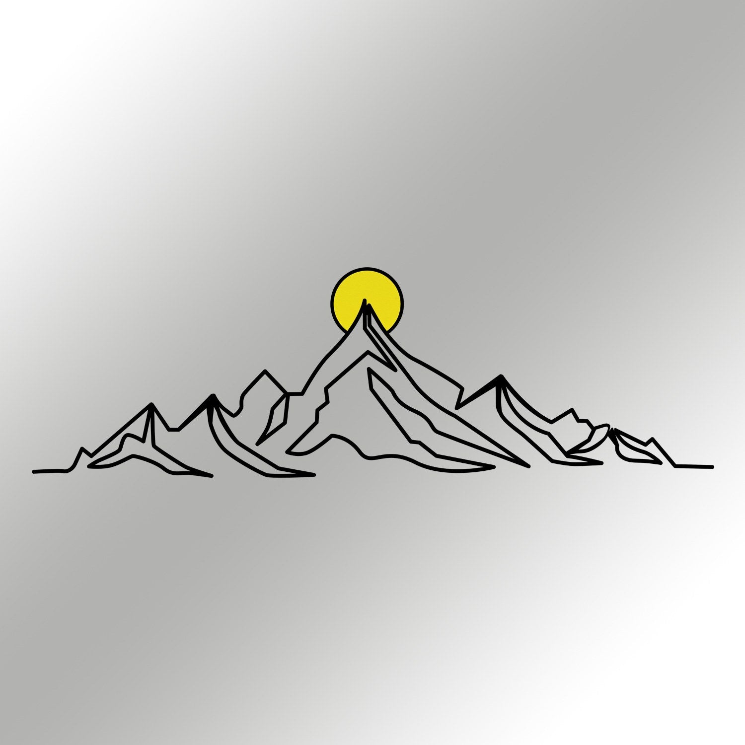 Everest 7 – Acessório Decorativo de Parede em Metal e Madeira, Multicolor, 119,5 x 37 cm