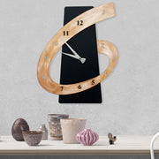 Relógio de Parede Decorativo em Metal Beyan-2 Multicolor 40x50 cm (279ENZ2702)