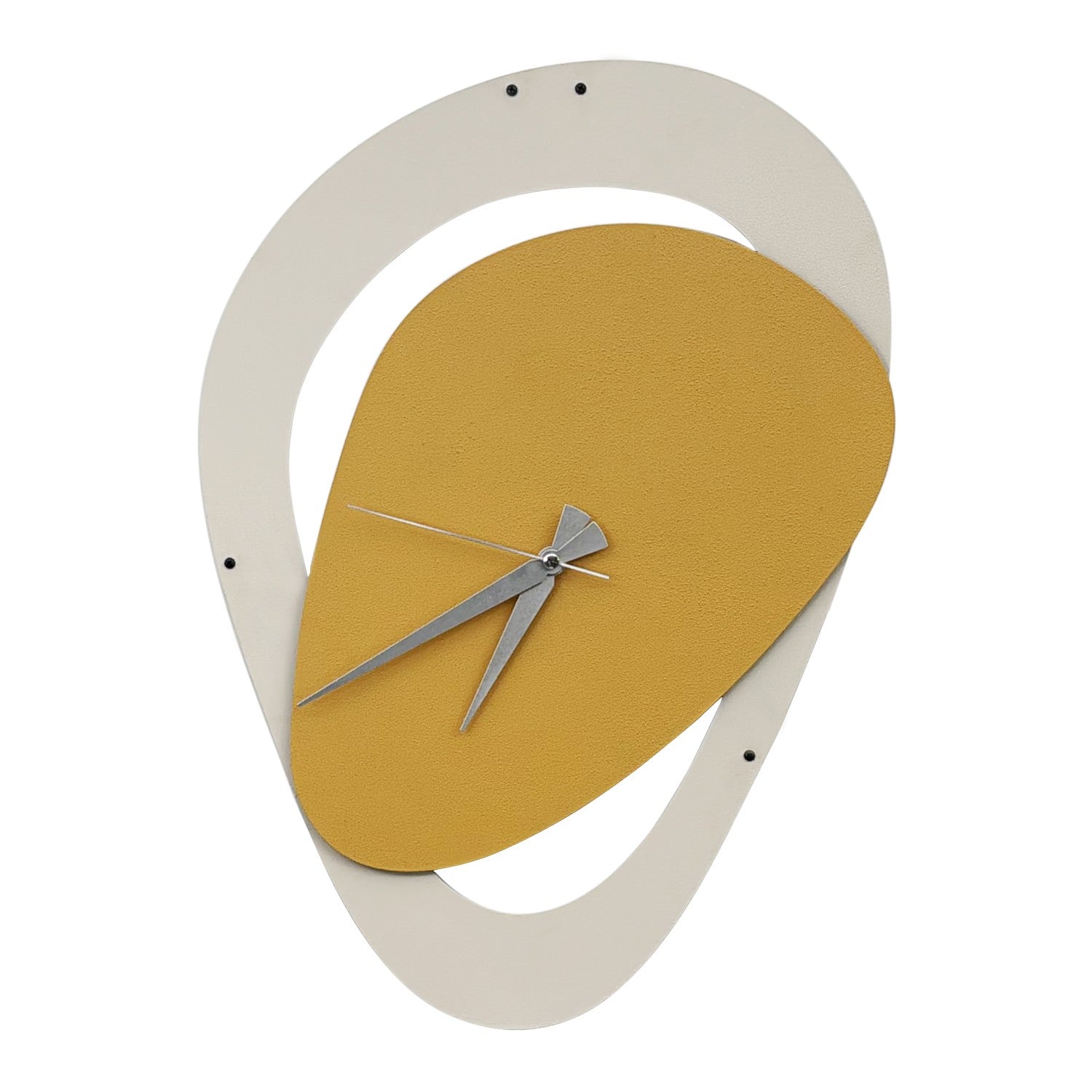 Relógio de Parede Decorativo Mele-2, Multicolor, 36 x 50 cm, 100% Metal (1 mm)