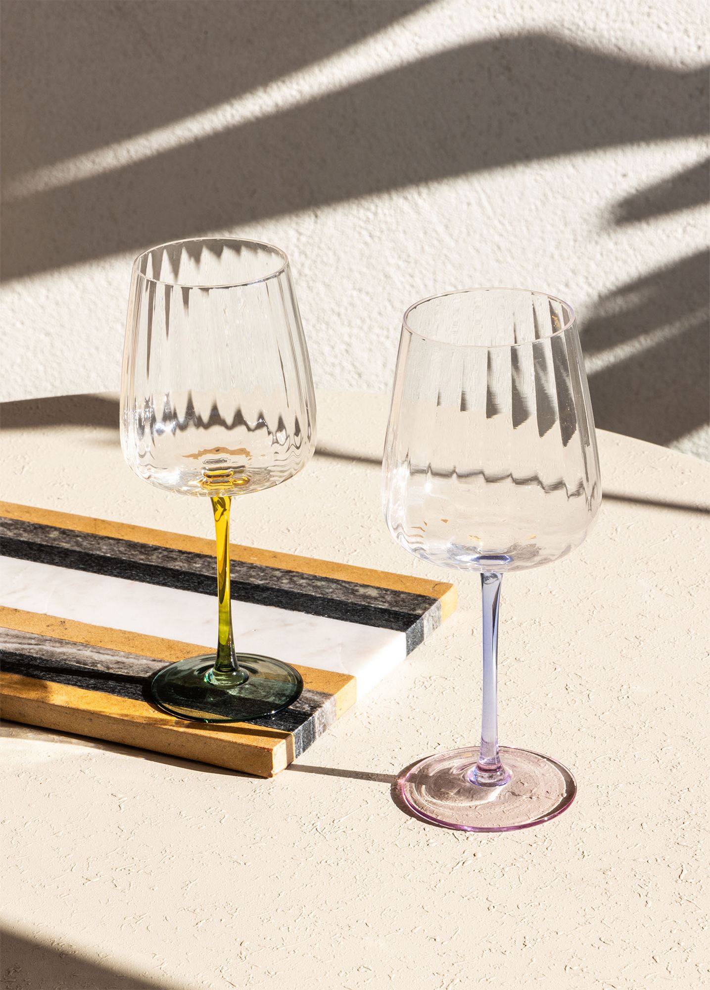 Vaso de Vidro – 9 x 9 x 23 cm – Rosa – Vidro