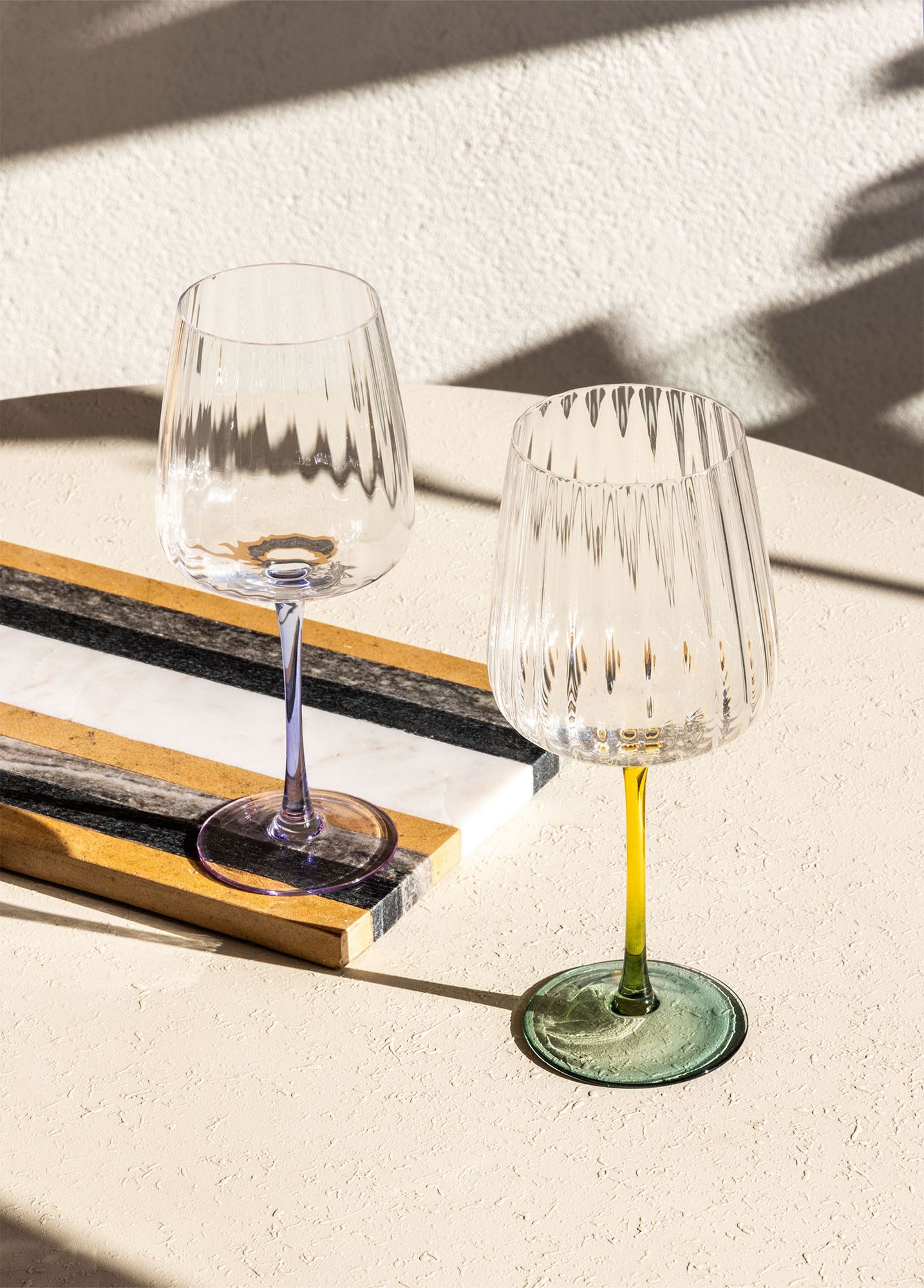 Vaso de Vidro – 9 x 9 x 22 cm – Rosa – Vidro