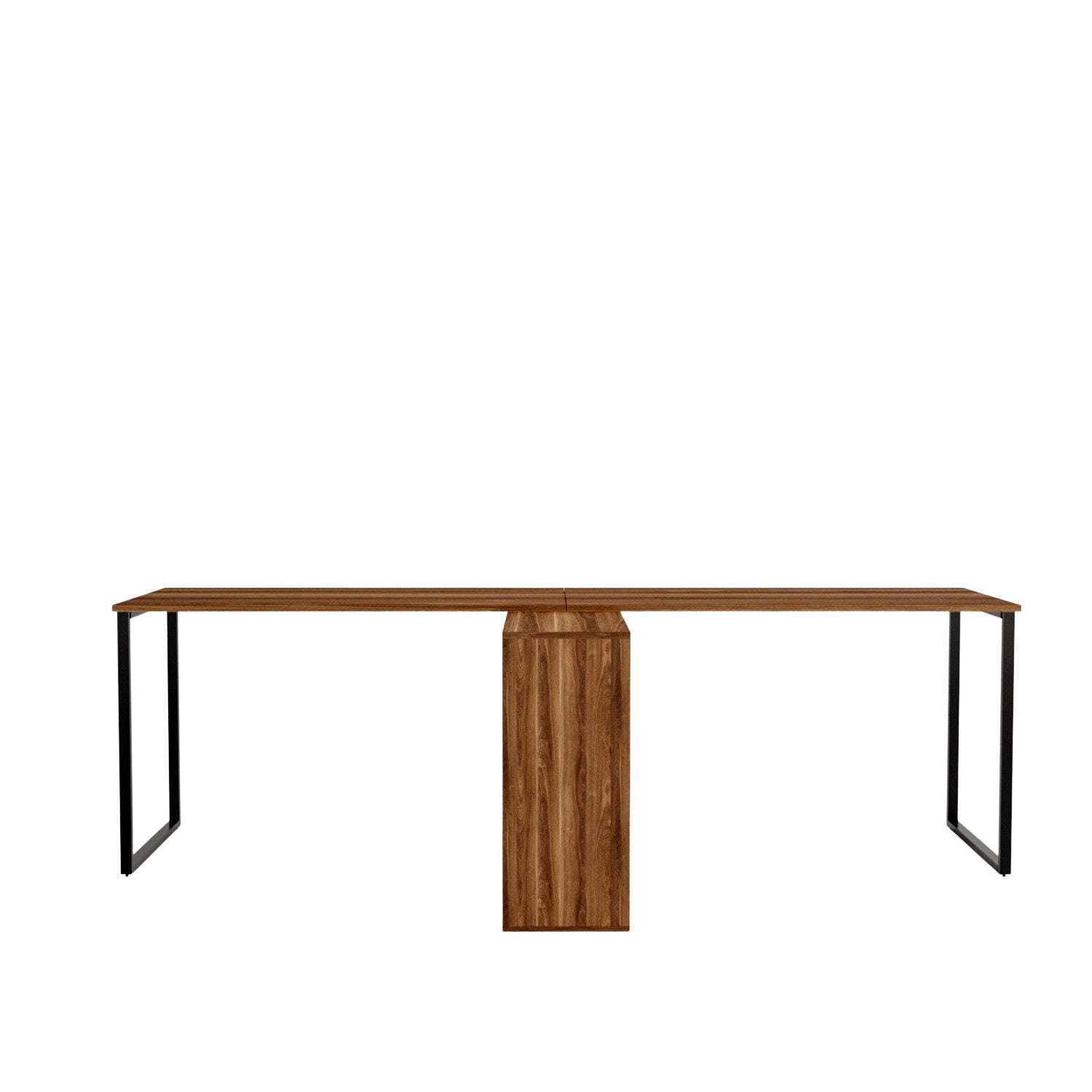 Secretária de Estudo London L208 Walnut - Design Premium