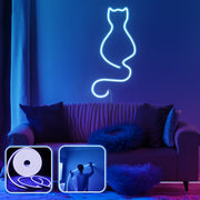 Iluminação LED de parede decorativa – Azul