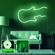 Iluminação LED de parede decorativa – 200 cm – Verde