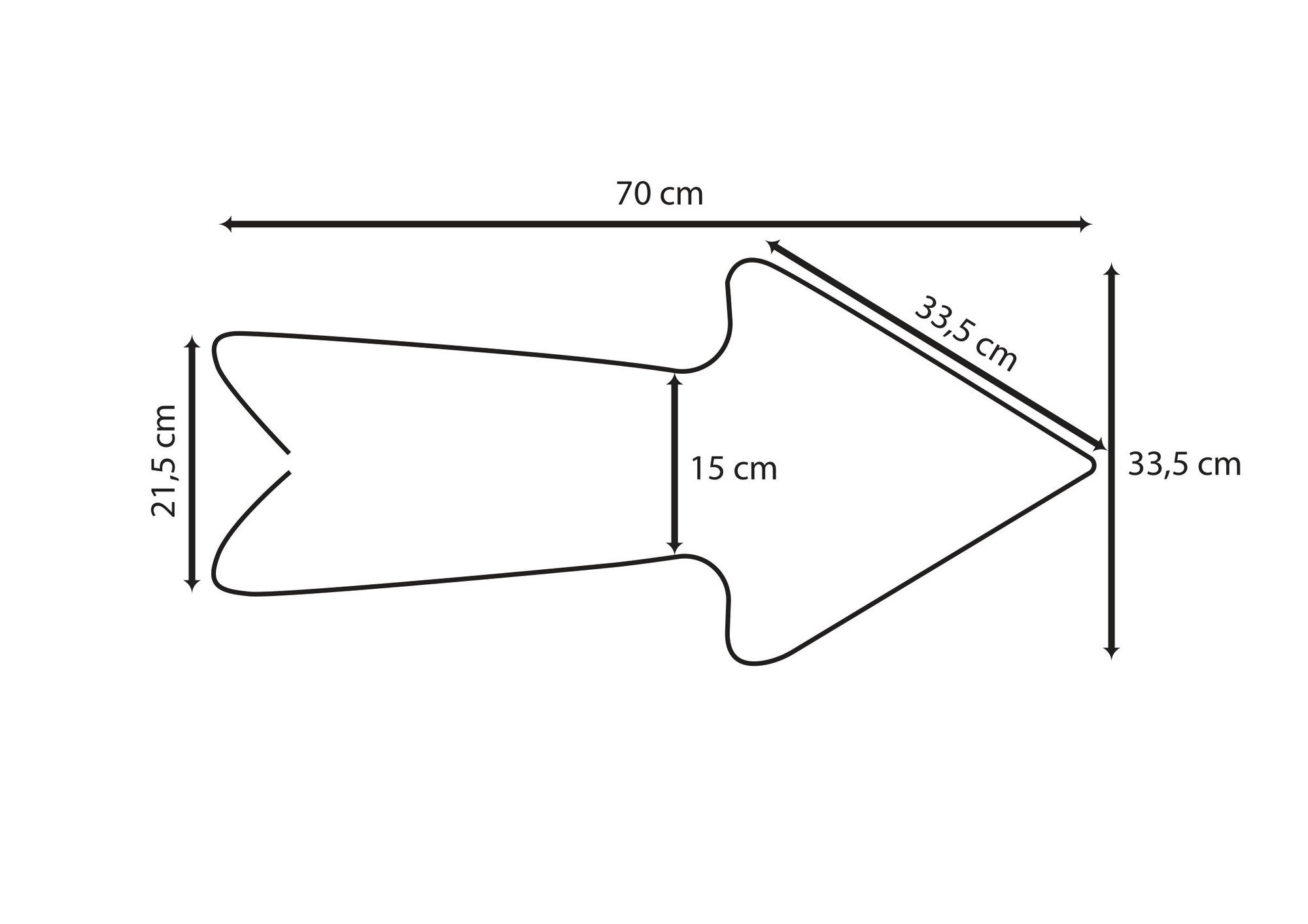 Iluminação LED de parede decorativa - 350 cm - Amarelo