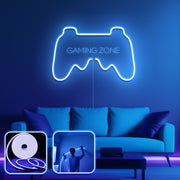 Iluminação LED de parede decorativa – 300 cm – Azul