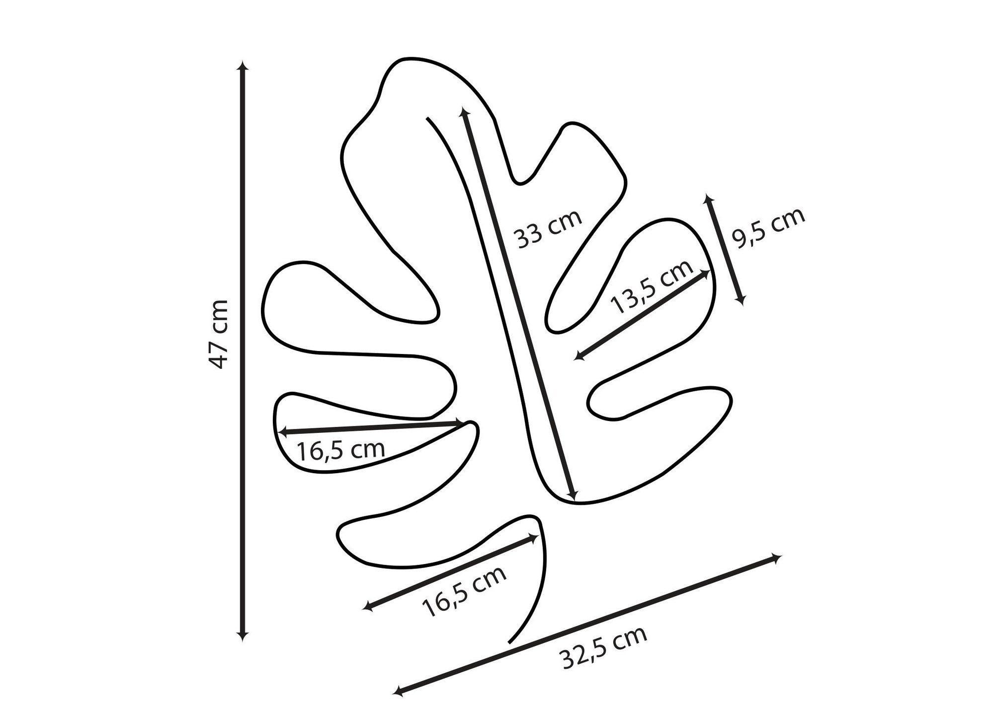 Iluminação LED de parede decorativa – 350 cm – Branco