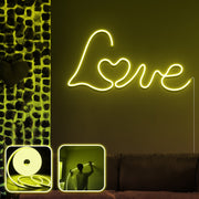Iluminação LED Decorativa de Parede – 300 cm – Amarelo