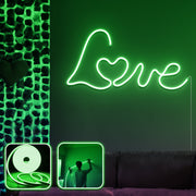 Iluminação LED de parede decorativa – 300cm – Verde