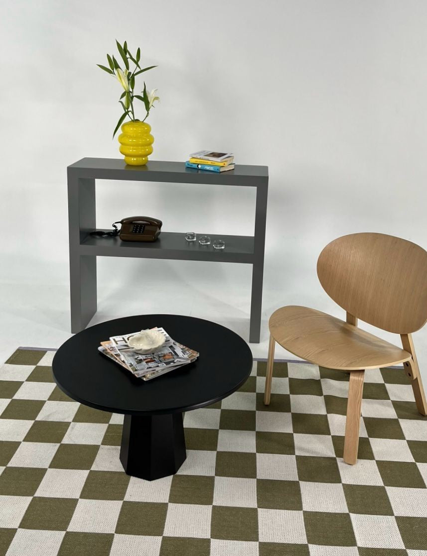 Mesa de Centro – 69cm x 42cm x 69cm – Preto – MDF