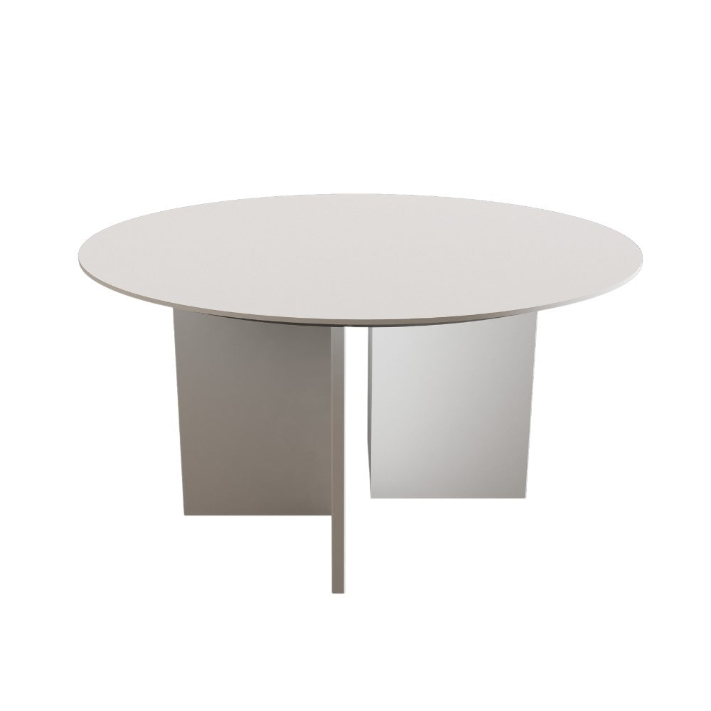 Mesa de Centro – 80 cm x 42 cm x 80 cm – Branca – MDF
