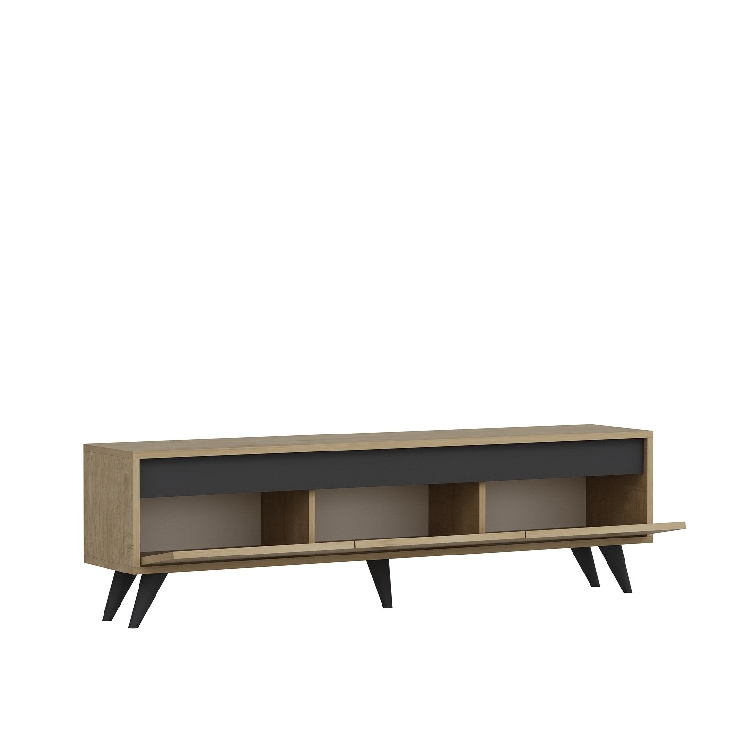 Móvel de TV – 150 cm x 30 cm x 45 cm – Carvalho Safira – MDF