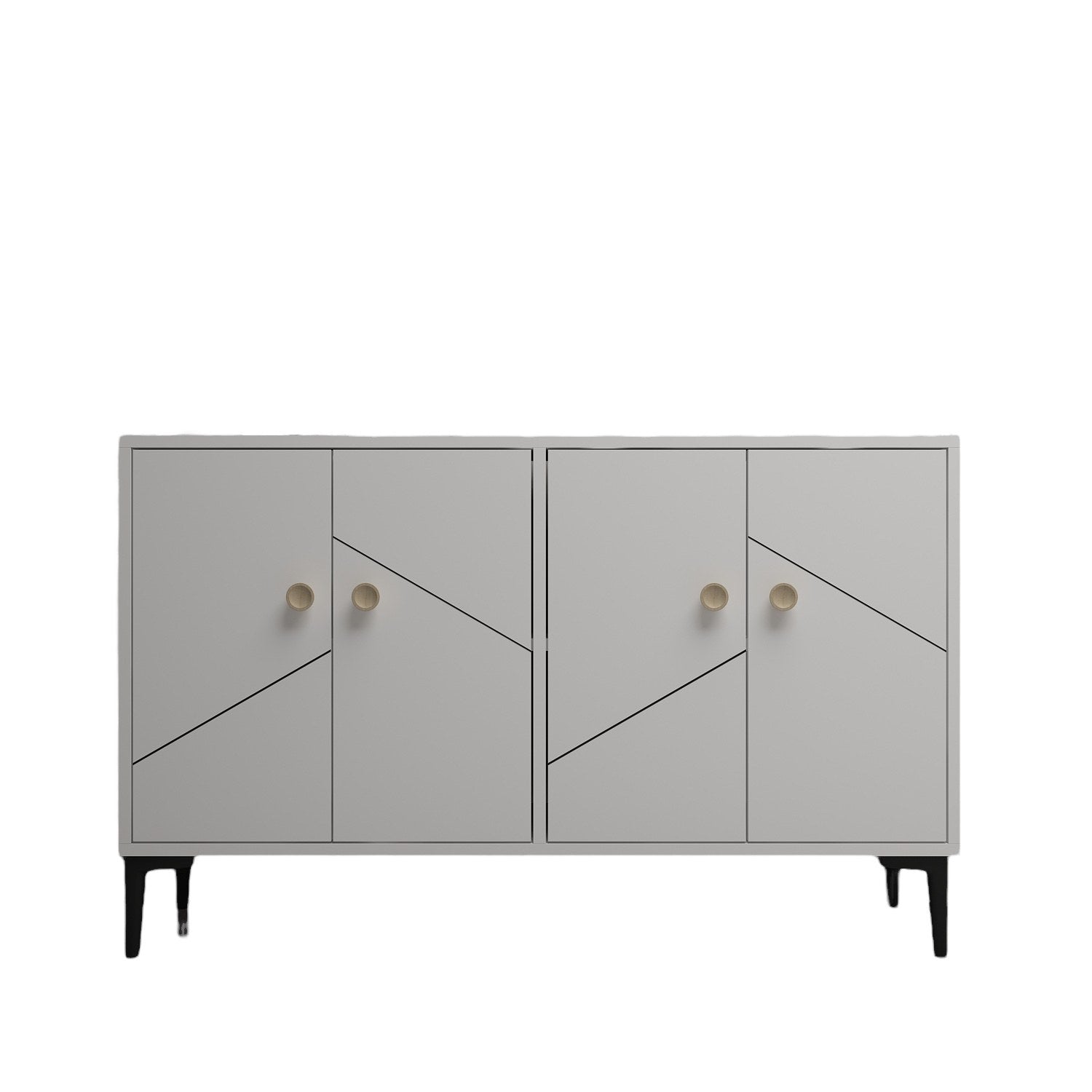 Móvel de TV – 120cm x 30cm – Branco – Painel de partículas revestido de melamina