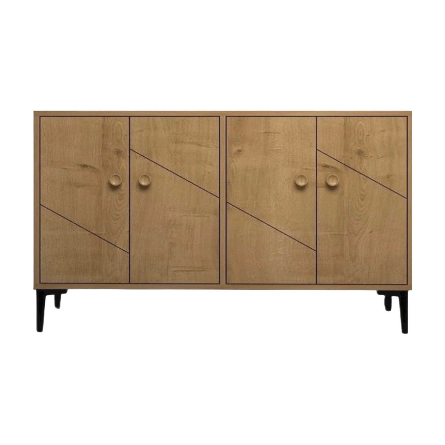 Móvel de TV – 120cm x 30cm x 75cm – Carvalho Safira – MDF