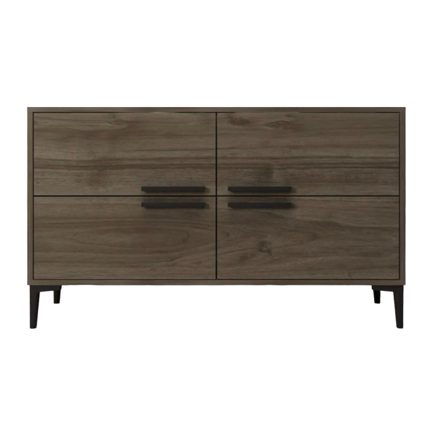 Móvel de TV – 120cm x 75cm x 30cm – Nogueira – MDF