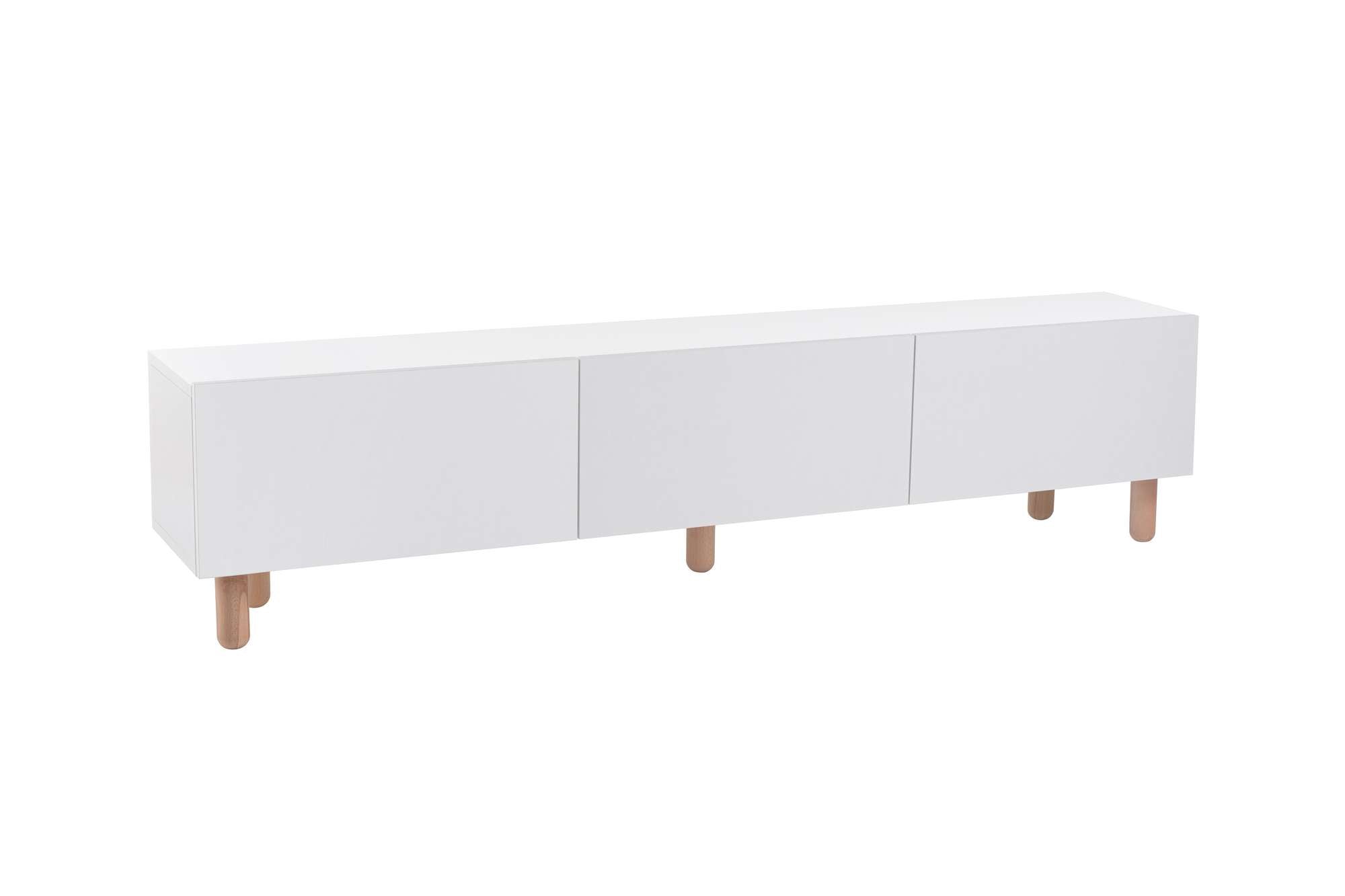 Móvel de TV – 180cm x 42cm x 31,4cm – Branco – MDF