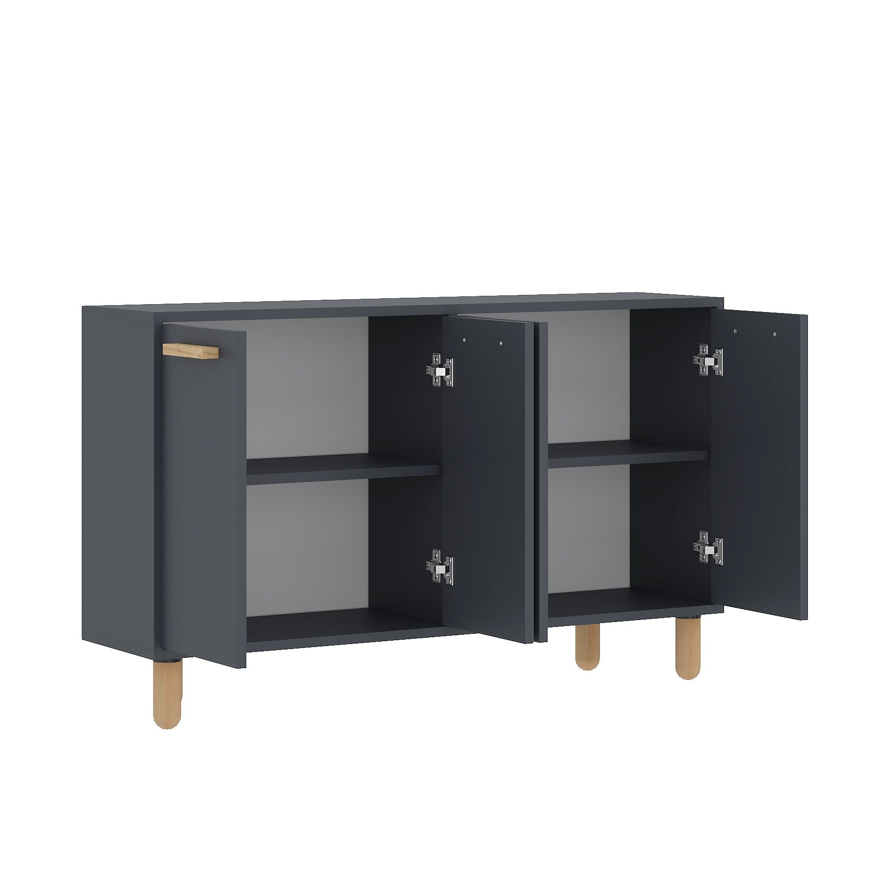 Aparador – 120 cm – Antracite – Painel de Partículas