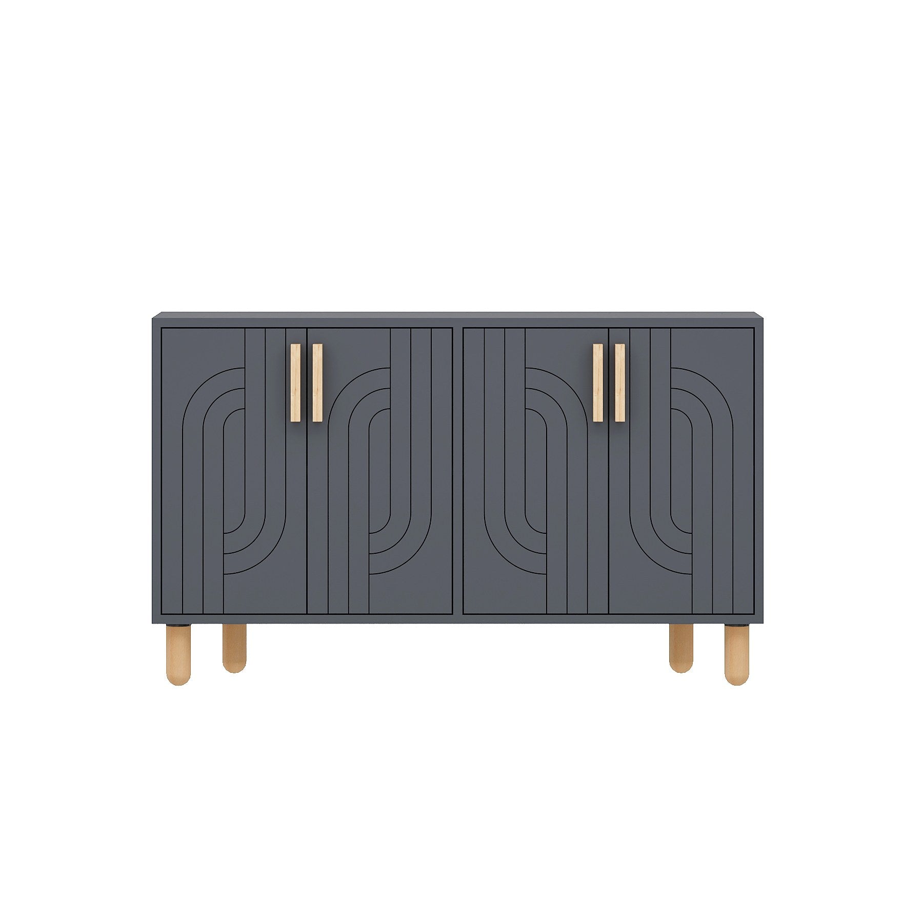 Aparador – 120cm – Antracite – Painel de partículas