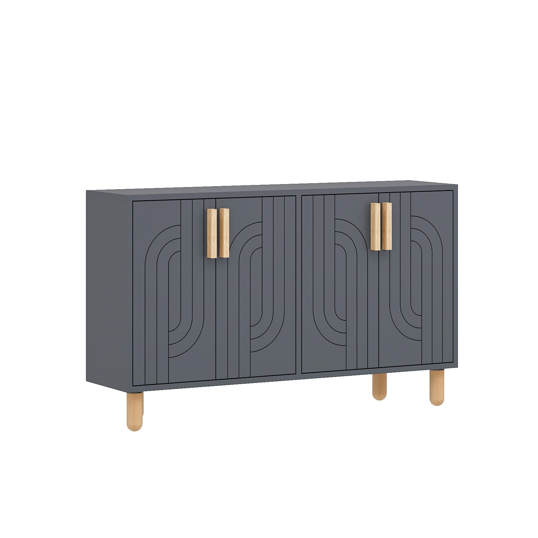 Aparador – 120cm – Antracite – Painel de partículas
