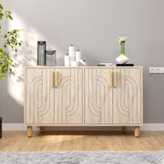 Aparador – 120cm x 73,6cm x 29,6cm – Travertino – MDF