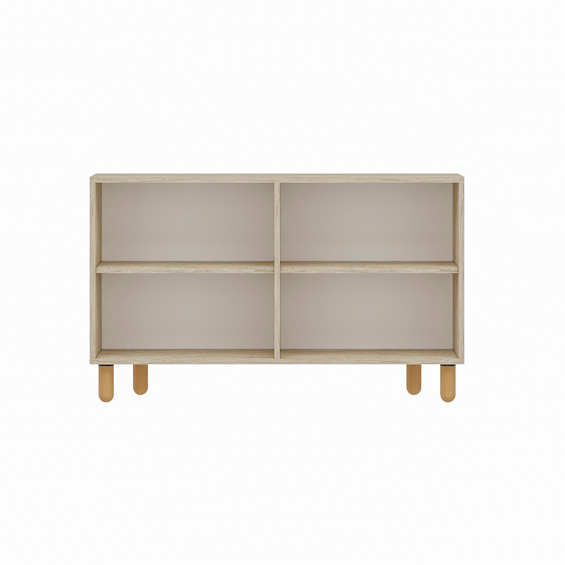 Aparador – 120cm x 73,6cm x 29,6cm – Travertino – MDF