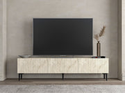 Móvel de TV – 180 cm x 45 cm x 31,4 cm – Travertino – MDF com melamina