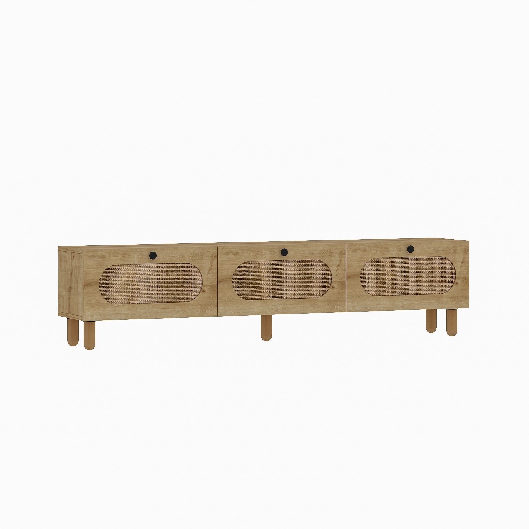 Móvel de TV – 180cm – Carvalho Safira – MDF