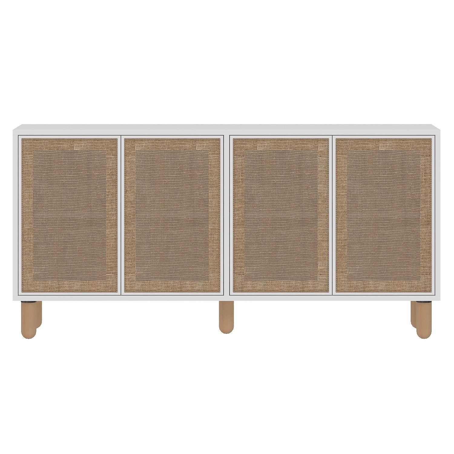 Aparador – 150 cm x 73 cm x 36 cm – Branco – Painel de Partículas