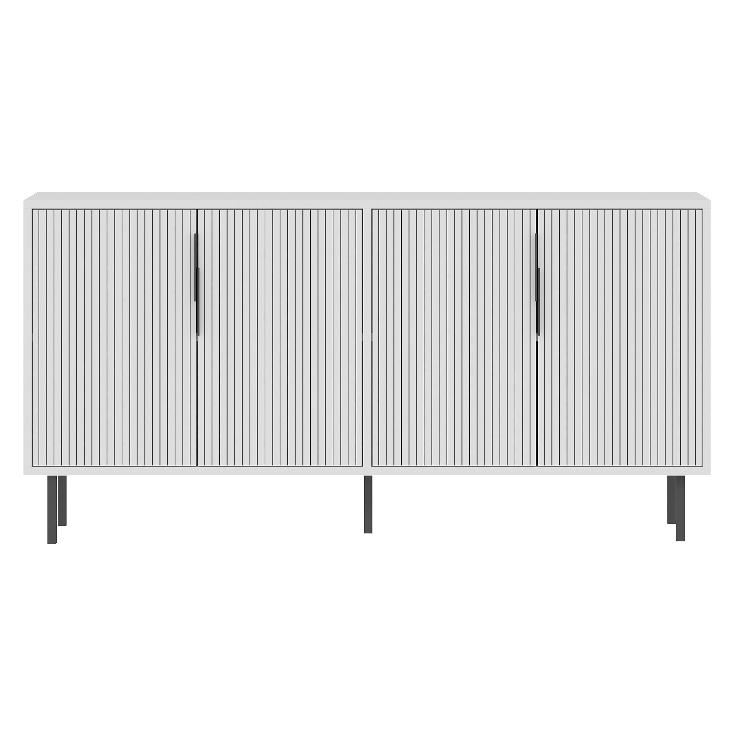 Aparador – 150 cm x 75 cm x 36 cm – Branco – Melamina