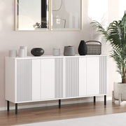 Aparador – 150 cm x 75 cm x 36 cm – Branco – MDF