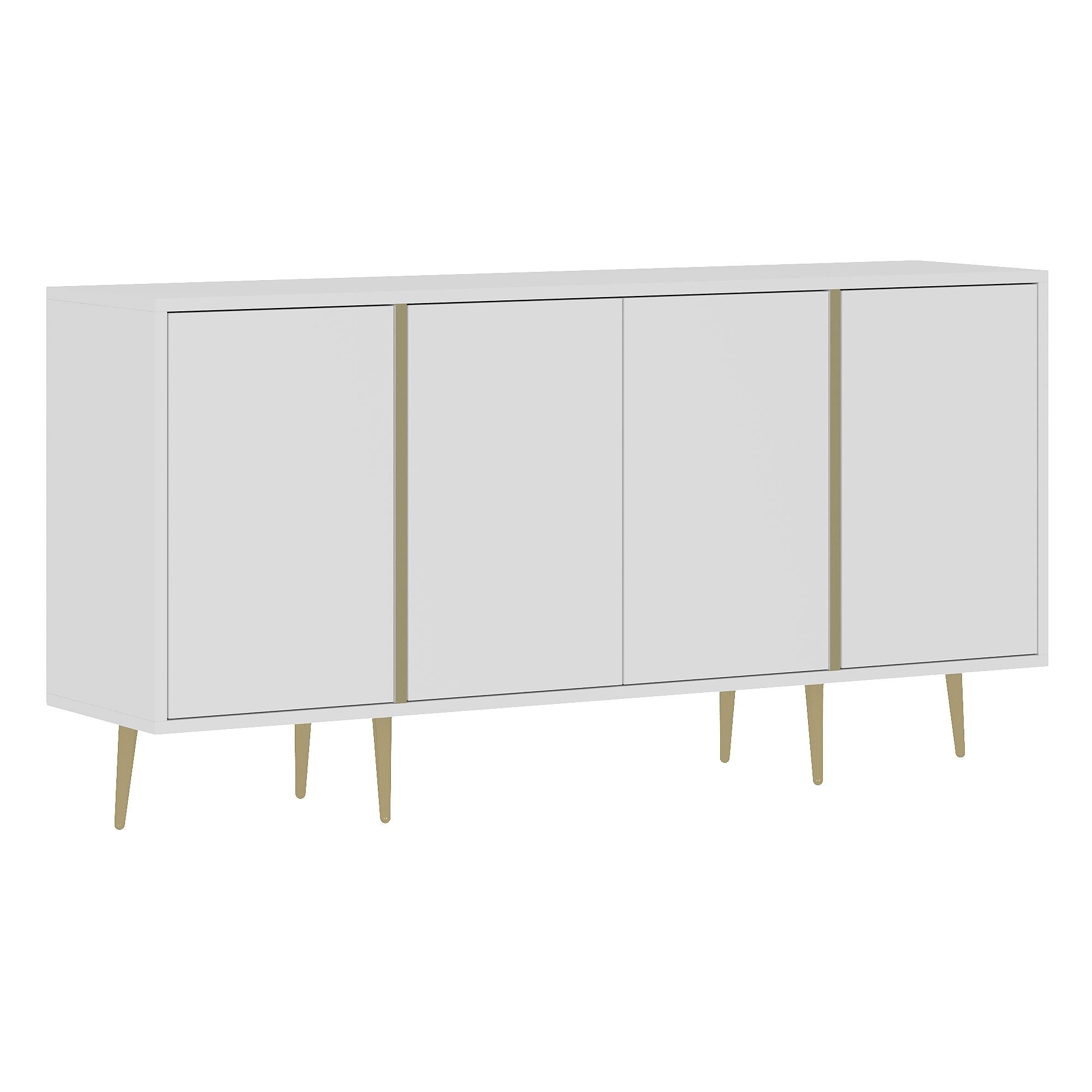 Aparador – 150 cm x 75 cm x 36 cm – Branco – MDF