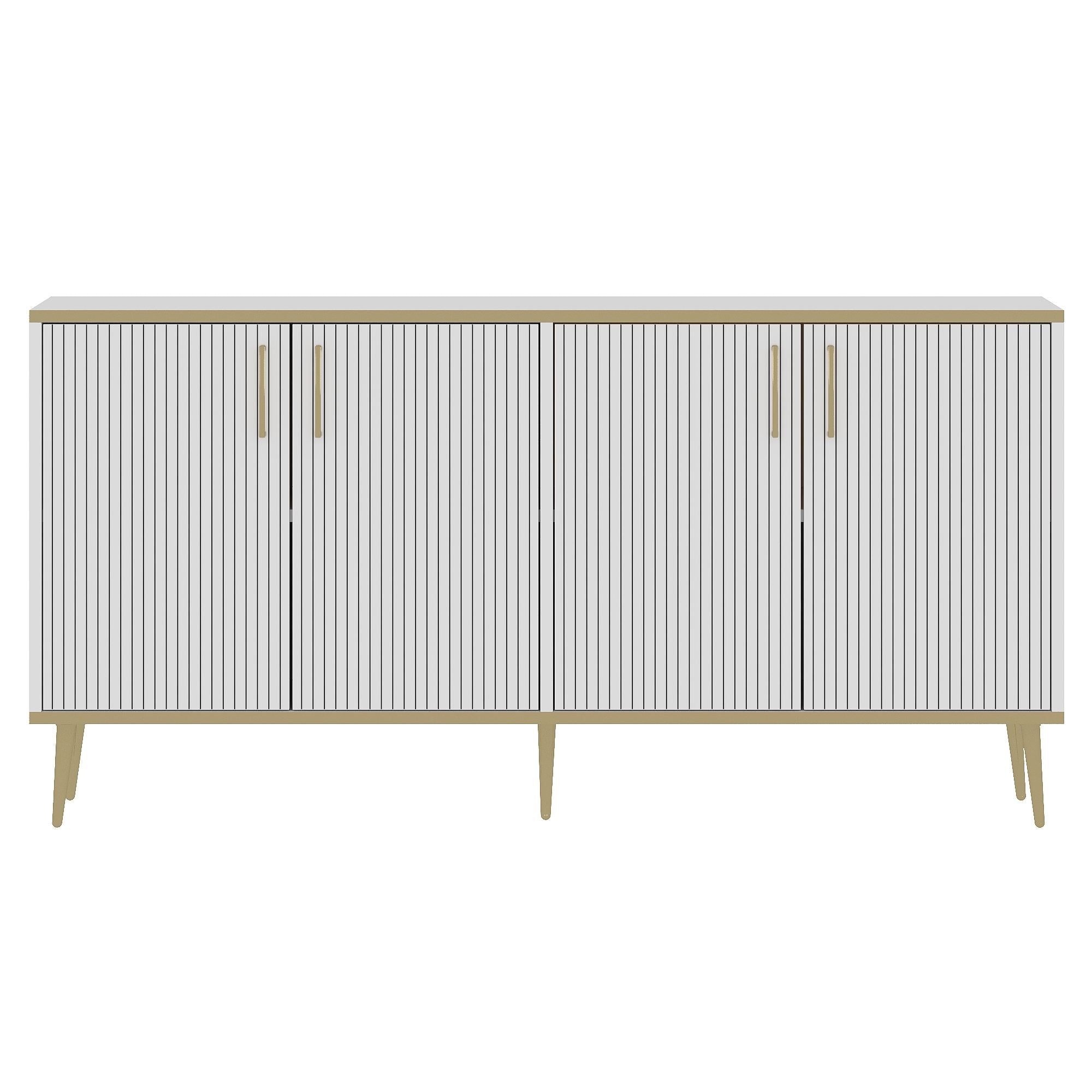 Aparador – 150 cm x 75 cm x 36 cm – Branco – MDF