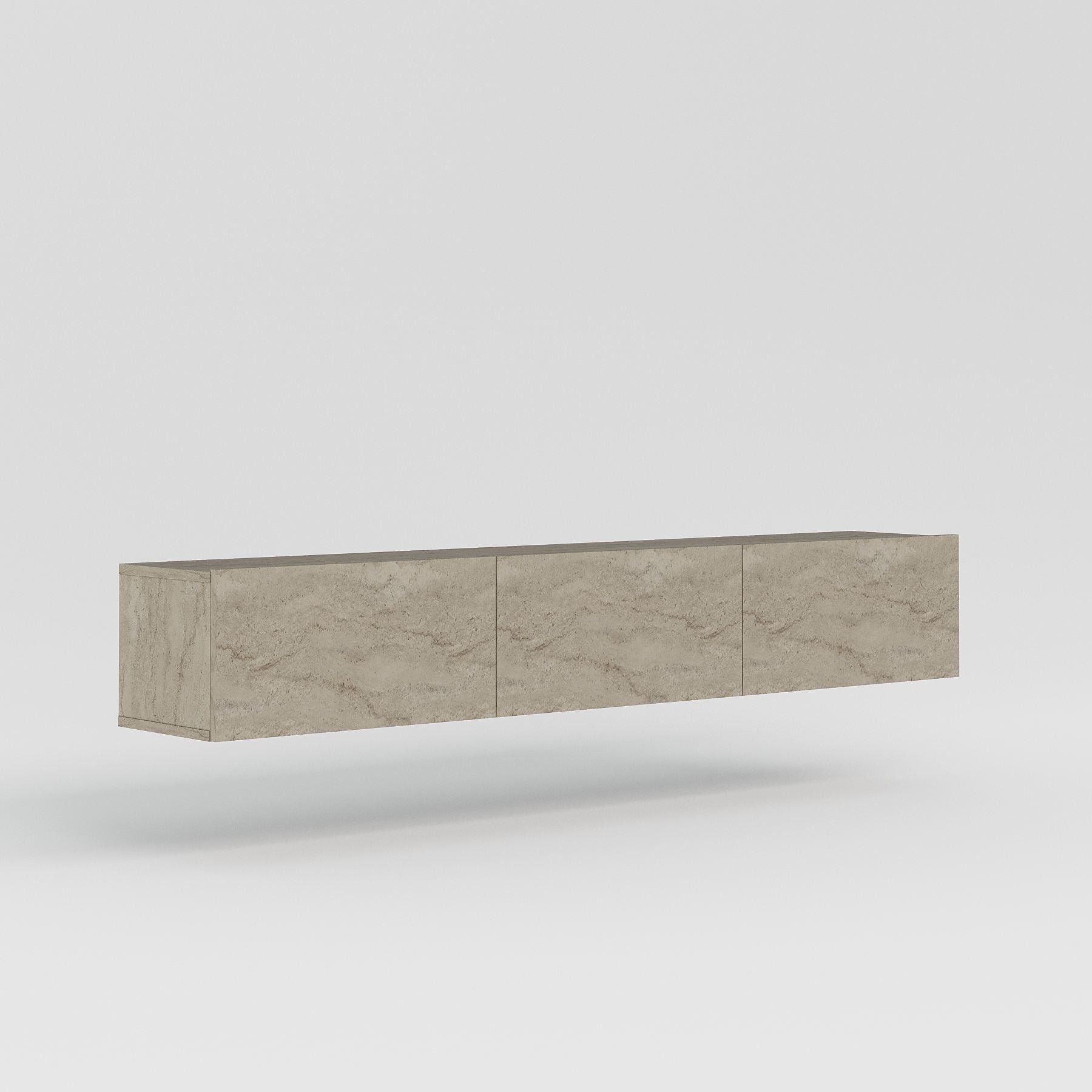 Móvel de TV – 180 cm x 28,6 cm x 31,4 cm – Travertino – MDF