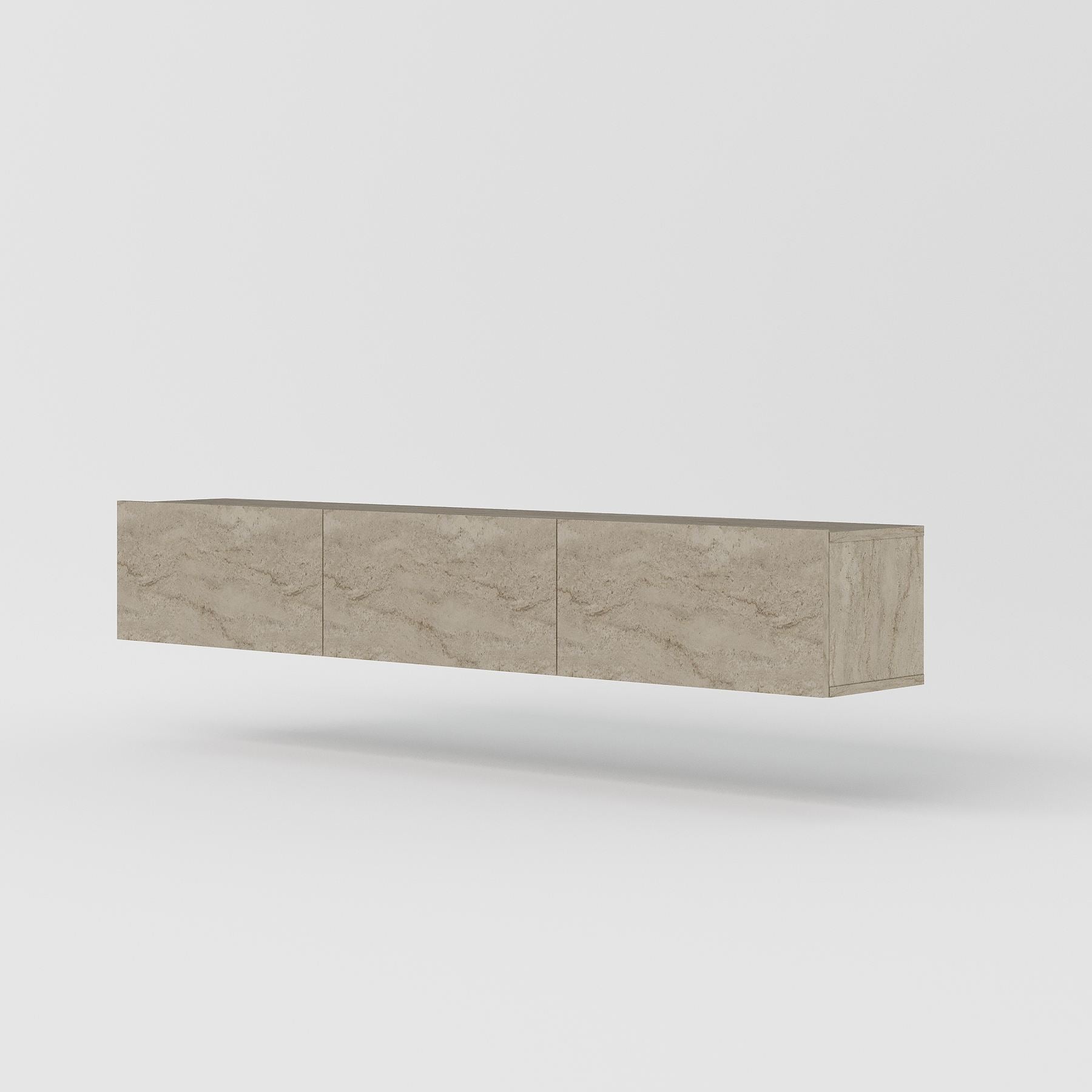 Móvel de TV – 180 cm x 28,6 cm x 31,4 cm – Travertino – MDF