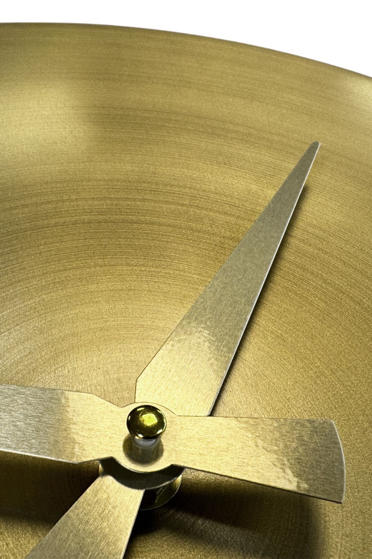 Relógio de Parede Decorativo Dourado 35x35 cm em Alumínio 100% com Mecanismo Silencioso – 35Sivmetsaat
