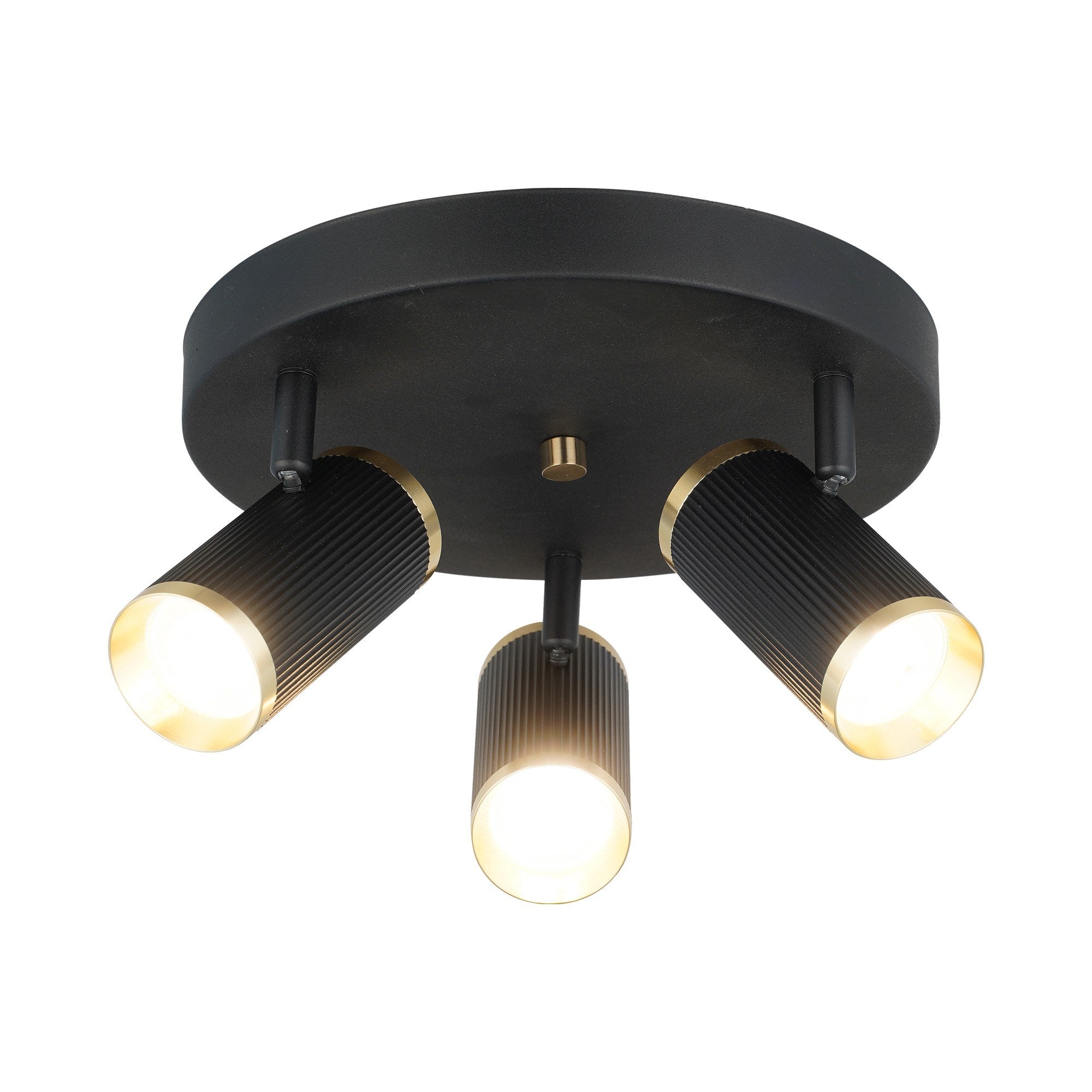 Candeeiro de Teto – 13 cm – Preto – Metal