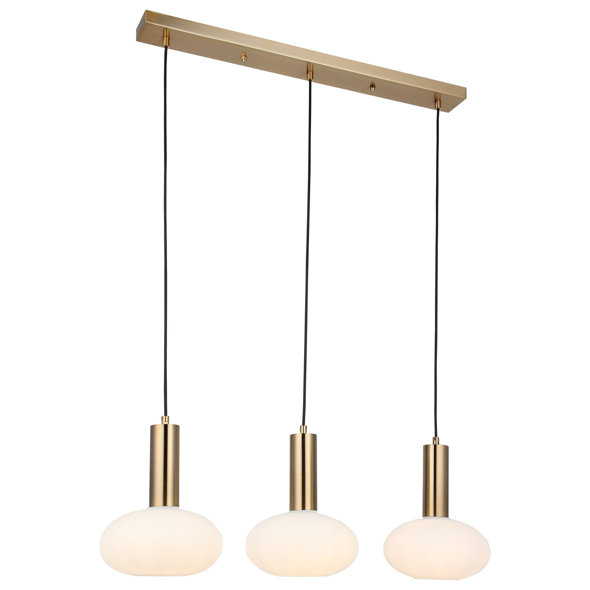 Candeeiro de Teto – 30 a 127 cm – Laca Antiga – Metal