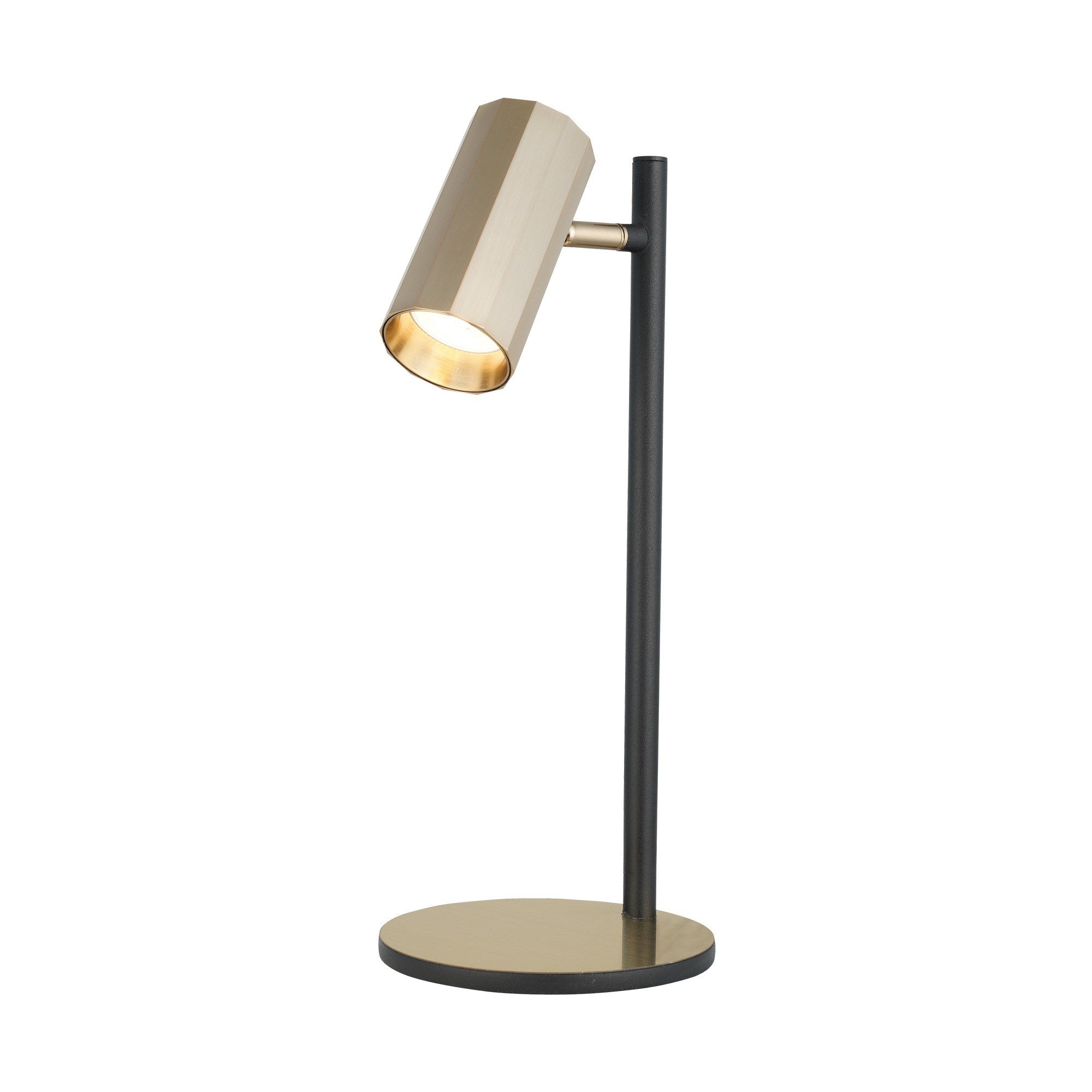 Candeeiro de Mesa – 41 cm – Preto – Metal