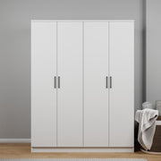 Guarda-roupa – 140 cm x 180 cm x 51,8 cm – Branco – MDF